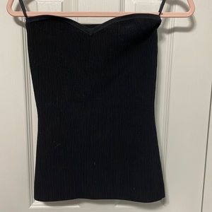 Babaton strapless sweetheart top